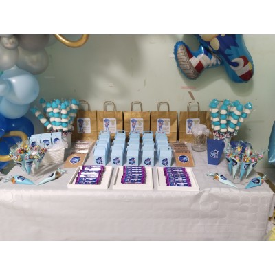 Pack Cumpleaños Infantil Personalizado – Candy Bar con Regalos para Peques