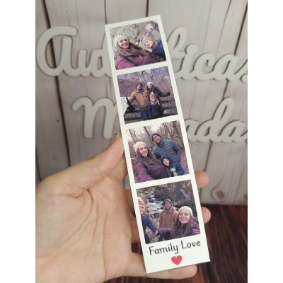 Imanes Fotográficos Personalizados Estilo Fotomatón – Regalo Romántico San Valentín