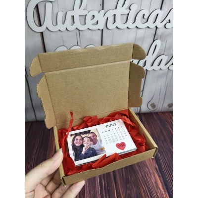 Imanes Calendario Personalizados con Fotos – Regalo Romántico para Pareja y Familia