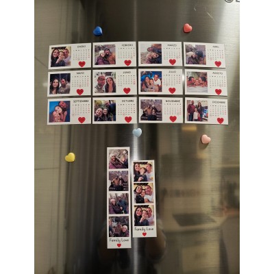 Pack Imanes Personalizados con Fotos – Regalo Romántico Completo para San Valentín