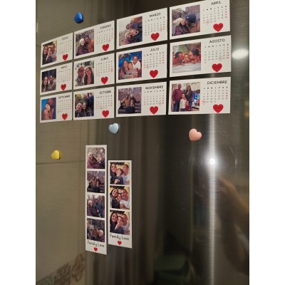 Pack Imanes Personalizados con Fotos – Regalo Romántico Completo para San Valentín