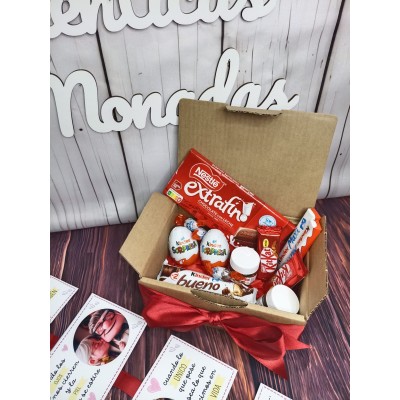 Caja Regalo Romántica UP con Dulces y Fotos – Regalo San Valentín para Enamorados