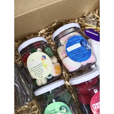 Caja de Chuches Inside Out (Intensamente) – Regalo Romántico Original para San Valentín