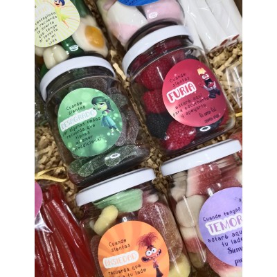 Caja de Chuches Inside Out (Intensamente) – Regalo Romántico Original para San Valentín