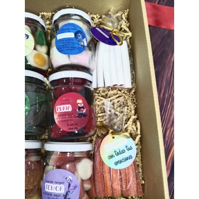 Caja de Chuches Inside Out (Intensamente) – Regalo Romántico Original para San Valentín