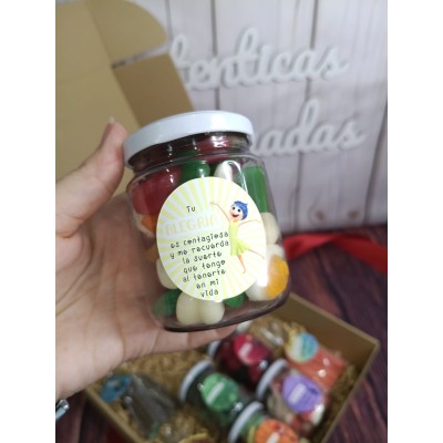 Caja de Chuches Inside Out (Intensamente) – Regalo Romántico Original para San Valentín