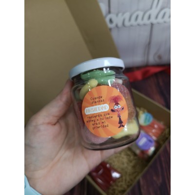 Caja de Chuches Inside Out (Intensamente) – Regalo Romántico Original para San Valentín