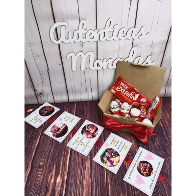 Caja Regalo Romántica UP con Dulces – Regalo San Valentín para Enamorados