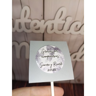 Piruleta personalizada de...
