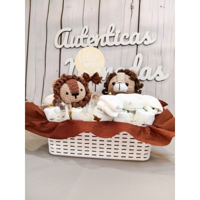 Tarta de pañales personalizada Dodot con nombre  Regalo bebé original