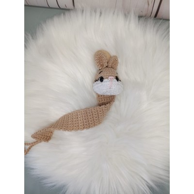 Sujetachupetes conejo para bebé  Chupetero original hecho a mano  Regalo recién nacido