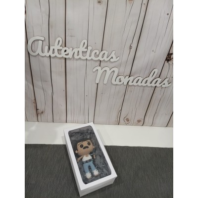 Freddie Mercury Amigurumi de Crochet Estilo Funko  Muñeco Hecho a Mano con Caja Regalo