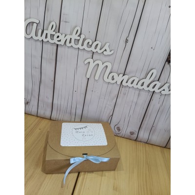 Pack Recién Nacido Personalizado León  Body con Nombre, Sonajero Mordedor y Amigurumi de Crochet