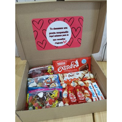 Caja Regalo Personalizada con Dulces y Chocolates  Regalo Original para Cualquier Ocasión