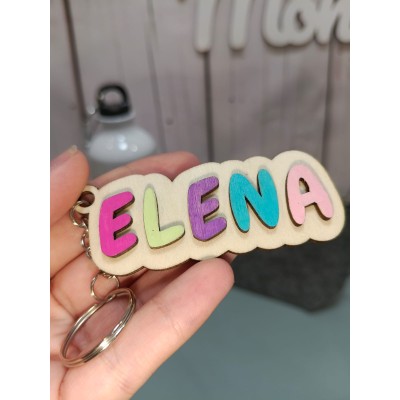 Pack Vuelta al Cole Personalizado  Bidón 800 ml + Estuche + Llavero Identificativo de Madera