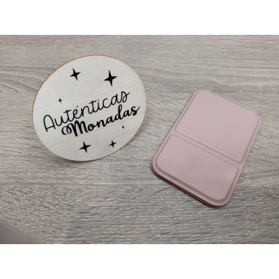 Espejo Personalizable con Nombre – Elige Color, Corazón o Estrella